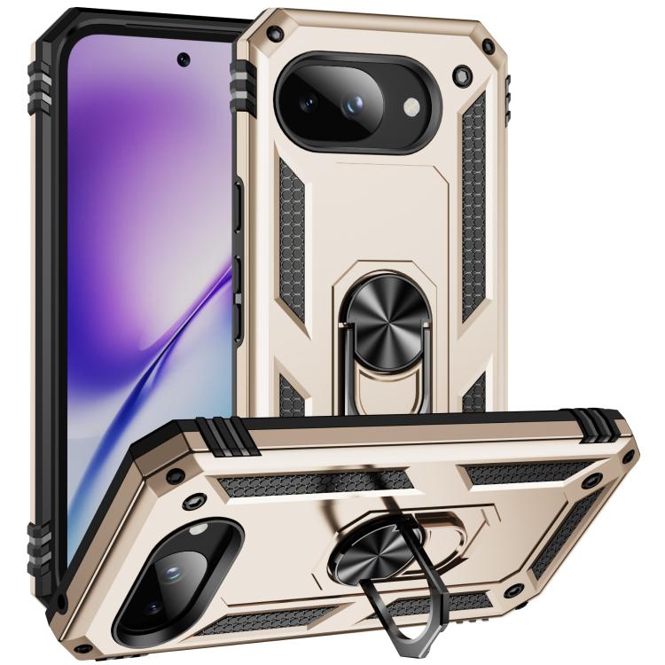 Shockproof TPU + PC Phone Case with Holder, For Google Pixel 10a, For Google Pixel 10 Pro XL, For Google Pixel 10 Pro