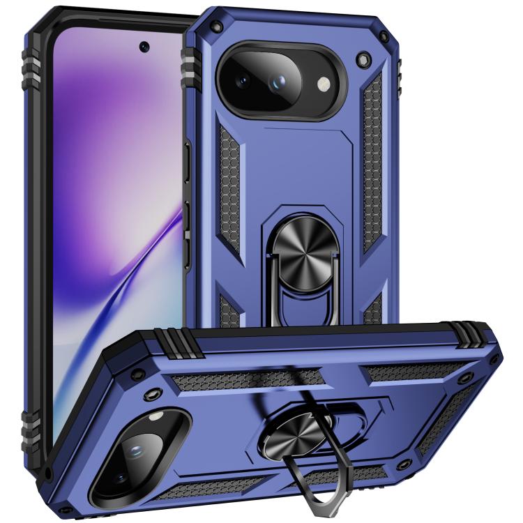 Shockproof TPU + PC Phone Case with Holder, For Google Pixel 10a, For Google Pixel 10 Pro XL, For Google Pixel 10 Pro