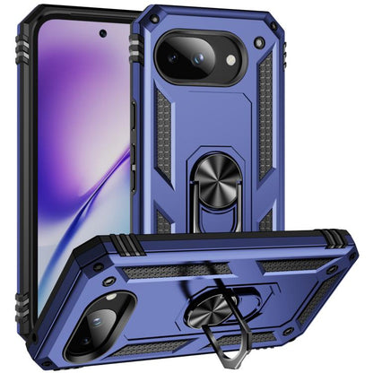 Shockproof TPU + PC Phone Case with Holder, For Google Pixel 10a, For Google Pixel 10 Pro XL, For Google Pixel 10 Pro