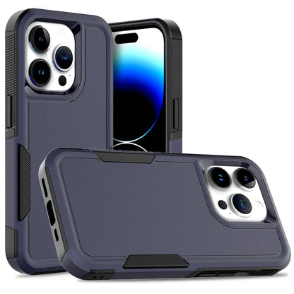 2 in 1 PC + TPU Phone Case, For iPhone 16, For iPhone 15 Pro Max, For iPhone 15 Pro, For iPhone 15 Plus