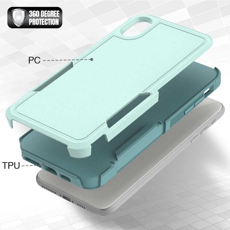 2 in 1 PC + TPU Phone Case, For iPhone XS Max, For iPhone 8 Plus / 7 Plus / 6 Plus