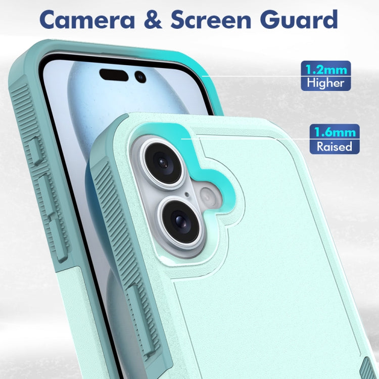 2 in 1 PC + TPU Phone Case, For iPhone 16, For iPhone 15 Pro Max, For iPhone 15 Pro, For iPhone 15 Plus