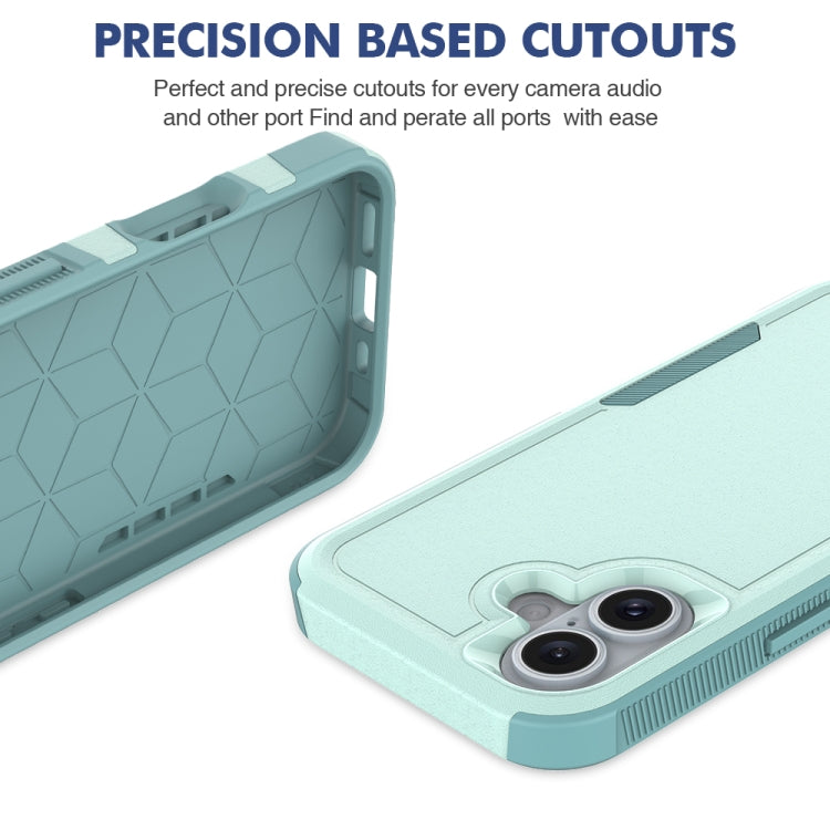 2 in 1 PC + TPU Phone Case, For iPhone 16, For iPhone 15 Pro Max, For iPhone 15 Pro, For iPhone 15 Plus