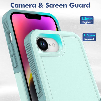 2 in 1 PC + TPU Phone Case, For iPhone 17e / 16e, For iPhone 17 Pro Max, For iPhone 17 Pro, For iPhone 17