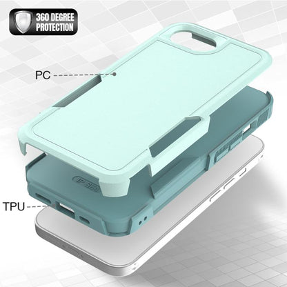 2 in 1 PC + TPU Phone Case, For iPhone 16e, For iPhone 16 Pro Max, For iPhone 16 Pro, For iPhone 16 Plus
