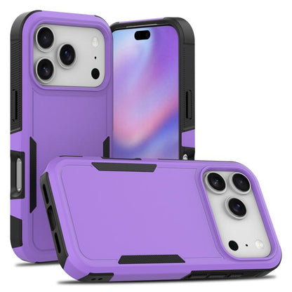 2 in 1 PC + TPU Phone Case, For iPhone 17e / 16e, For iPhone 17 Pro Max, For iPhone 17 Pro, For iPhone 17