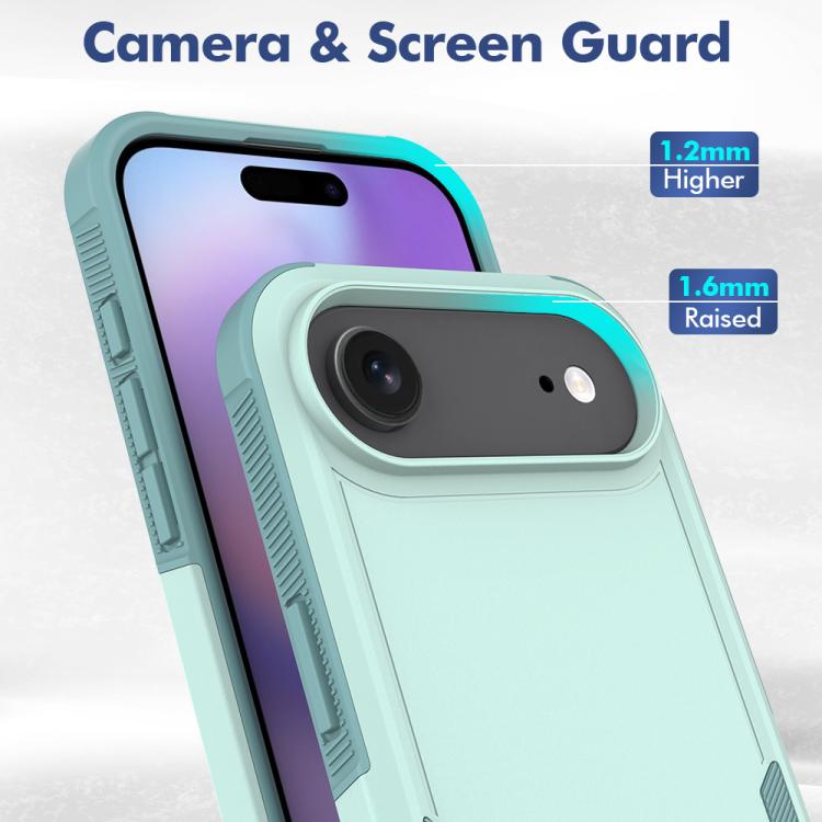 2 in 1 PC + TPU Phone Case, For iPhone Air, For iPhone 16 Pro Max, For iPhone 16 Pro, For iPhone 16 Plus