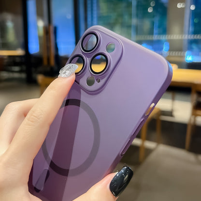 Ultra-thin MagSafe Frosted PC Phone Case, For iPhone 13 Pro Max, For iPhone 13 Pro, For iPhone 13, For iPhone 12