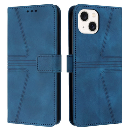 Triangle Solid Color Leather Phone Case