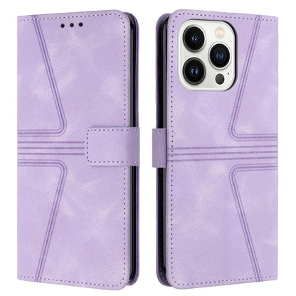 Triangle Solid Color Leather Phone Case, For iPhone 13 Pro, For iPhone 13, For iPhone 12 / 12 Pro, For iPhone 12 Pro Max, For iPhone 11 Pro Max, For iPhone 11