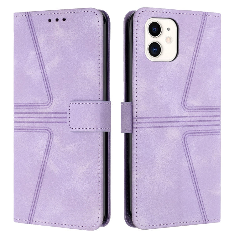 Triangle Solid Color Leather Phone Case, For iPhone 13 Pro, For iPhone 13, For iPhone 12 / 12 Pro, For iPhone 12 Pro Max, For iPhone 11 Pro Max, For iPhone 11
