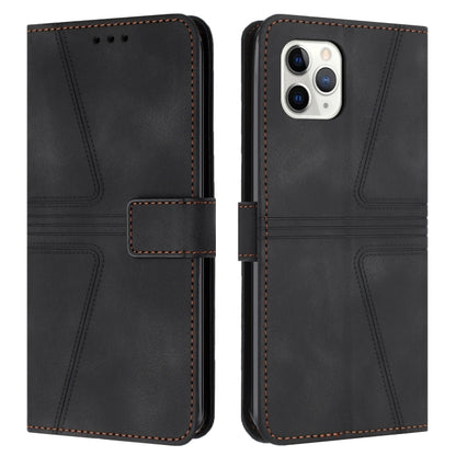 Triangle Solid Color Leather Phone Case, For iPhone 13 Pro, For iPhone 13, For iPhone 12 / 12 Pro, For iPhone 12 Pro Max, For iPhone 11 Pro Max, For iPhone 11