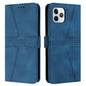 Triangle Solid Color Leather Phone Case, For iPhone 13 Pro, For iPhone 13, For iPhone 12 / 12 Pro, For iPhone 12 Pro Max, For iPhone 11 Pro Max, For iPhone 11