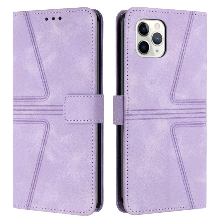 Triangle Solid Color Leather Phone Case, For iPhone 13 Pro, For iPhone 13, For iPhone 12 / 12 Pro, For iPhone 12 Pro Max, For iPhone 11 Pro Max, For iPhone 11