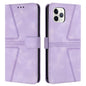 Triangle Solid Color Leather Phone Case, For iPhone 13 Pro, For iPhone 13, For iPhone 12 / 12 Pro, For iPhone 12 Pro Max, For iPhone 11 Pro Max, For iPhone 11