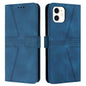 Triangle Solid Color Leather Phone Case, For iPhone 13 Pro, For iPhone 13, For iPhone 12 / 12 Pro, For iPhone 12 Pro Max, For iPhone 11 Pro Max, For iPhone 11