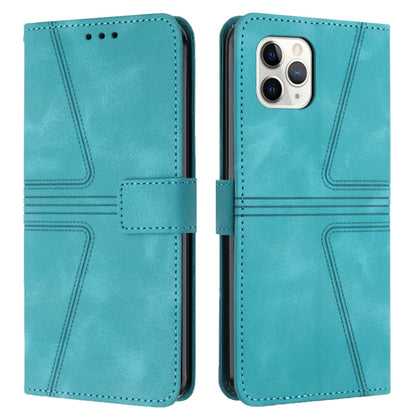Triangle Solid Color Leather Phone Case
