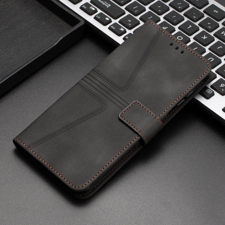 Triangle Solid Color Leather Phone Case