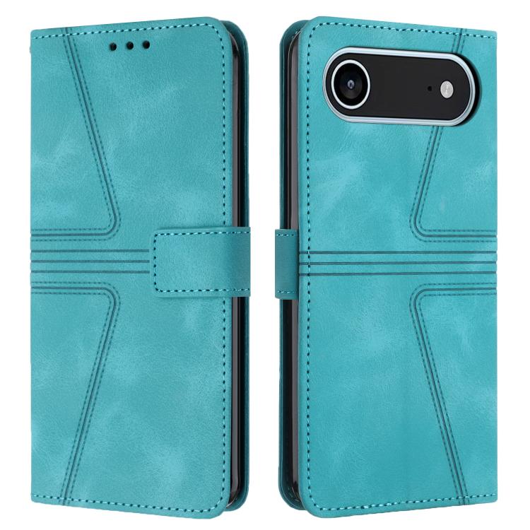 Triangle Solid Color Leather Phone Case