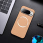 CD Magsafe Magnetic Litchi Texture Phone Case