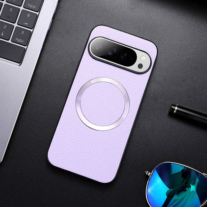 CD Magsafe Magnetic Litchi Texture Phone Case