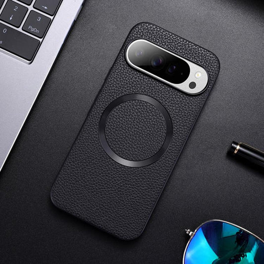 CD Magsafe Magnetic Litchi Texture Phone Case, For Google Pixel 10 / 10 Pro, For Google Pixel 9 Pro, For Google Pixel 9, For Google Pixel 8 Pro