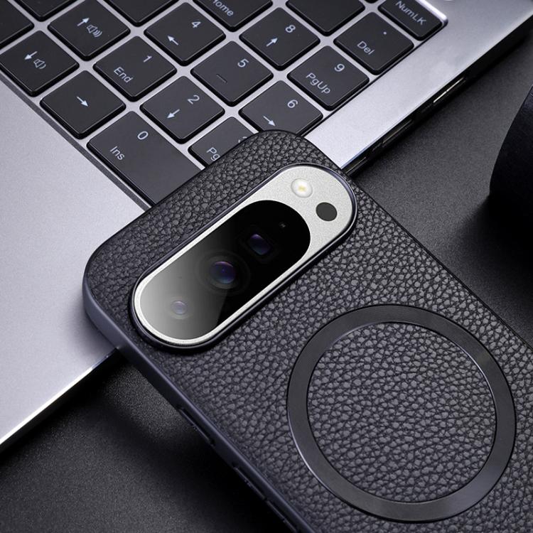 CD Magsafe Magnetic Litchi Texture Phone Case, For Google Pixel 10 / 10 Pro, For Google Pixel 9 Pro, For Google Pixel 9, For Google Pixel 8 Pro