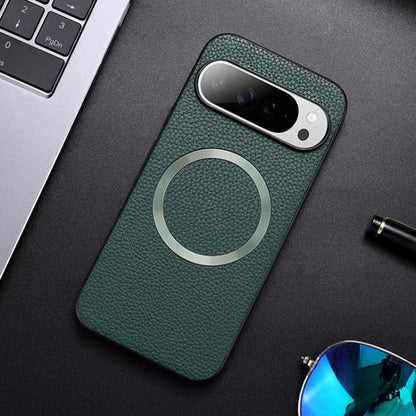 CD Magsafe Magnetic Litchi Texture Phone Case, For Google Pixel 10 / 10 Pro, For Google Pixel 9 Pro, For Google Pixel 9, For Google Pixel 8 Pro