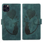 Pen Heart Cat Embossed Leather Phone Case, For iPhone 12 mini, For iPhone 11 Pro Max, For iPhone 11, For iPhone 11 Pro