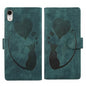 Pen Heart Cat Embossed Leather Phone Case, For iPhone X / XS, For iPhone XR, For iPhone XS Max, For iPhone 7 Plus / 8 Plus