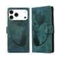 Pen Heart Cat Embossed Leather Phone Case, For iPhone 18 Pro / 17 Pro, For iPhone 18 Pro Max / 17 Pro Max, For iPhone 17, For iPhone 17 Air