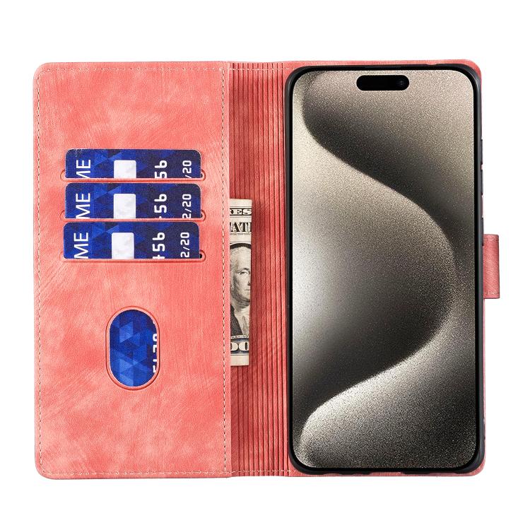 Pen Heart Cat Embossed Leather Phone Case, For iPhone 18 Pro / 17 Pro, For iPhone 18 Pro Max / 17 Pro Max, For iPhone 17, For iPhone 17 Air