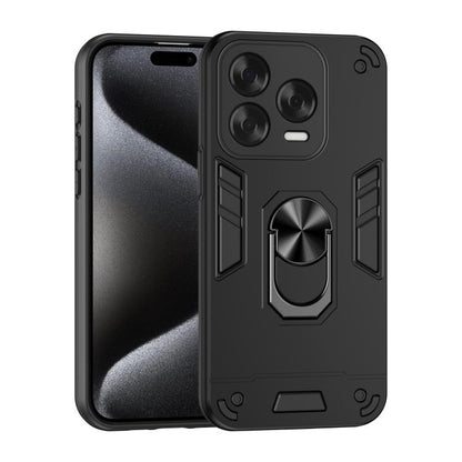 Shockproof Metal Ring Holder Phone Case, For ZTE Blade A76 4G, For ZTE Blade A76 5G, For ZTE Blade A36 4G, For ZTE Blade A56 4G, For ZTE Blade V70 Vita, For ZTE Blade A75 4G, For ZTE Blade A35 / A55, For ZTE Axon 60 Lite