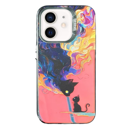 Laser Cat PC Shockproof Phone Case, For iPhone 15 Pro Max, For iPhone 15 Pro, For iPhone 15, For iPhone 14, For iPhone 14 Pro, For iPhone 14 Pro Max, For iPhone 13 Pro Max, For iPhone 13 Pro, For iPhone 13, For iPhone 12, For iPhone 12 Pro Max         ...