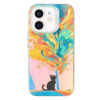 Laser Cat PC Shockproof Phone Case, For iPhone 15 Pro Max, For iPhone 15 Pro, For iPhone 15, For iPhone 14, For iPhone 14 Pro, For iPhone 14 Pro Max, For iPhone 13 Pro Max, For iPhone 13 Pro, For iPhone 13, For iPhone 12, For iPhone 12 Pro Max���������...