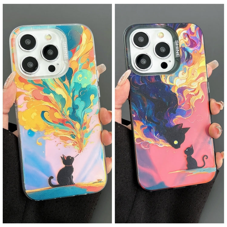Laser Cat PC Shockproof Phone Case, For iPhone 15 Pro Max, For iPhone 15 Pro, For iPhone 15, For iPhone 14, For iPhone 14 Pro, For iPhone 14 Pro Max, For iPhone 13 Pro Max, For iPhone 13 Pro, For iPhone 13, For iPhone 12, For iPhone 12 Pro Max         ...