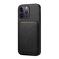 D04 Calf Texture Dual Card Slot Holder Phone Case, For iPhone 15, For iPhone 14 Plus, For iPhone 14, For iPhone 14 Pro, For iPhone 14 Pro Max, For iPhone 13 Pro Max