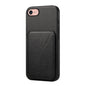 D04 Calf Texture Dual Card Slot Holder Phone Case, For iPhone 18 Pro / 17 Pro, For iPhone 18 Pro Max / 17 Pro Max, For iPhone 17, For iPhone 17 Air, For iPhone 7 / 8 / SE 2022, For iPhone 16 Pro Max
