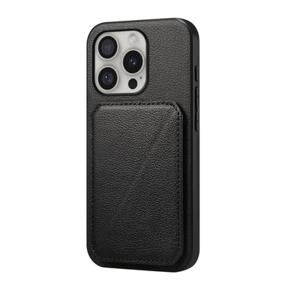 D04 Calf Texture Dual Card Slot Holder Phone Case, For iPhone 18 Pro / 17 Pro, For iPhone 18 Pro Max / 17 Pro Max, For iPhone 17, For iPhone 17 Air, For iPhone 7 / 8 / SE 2022, For iPhone 16 Pro Max