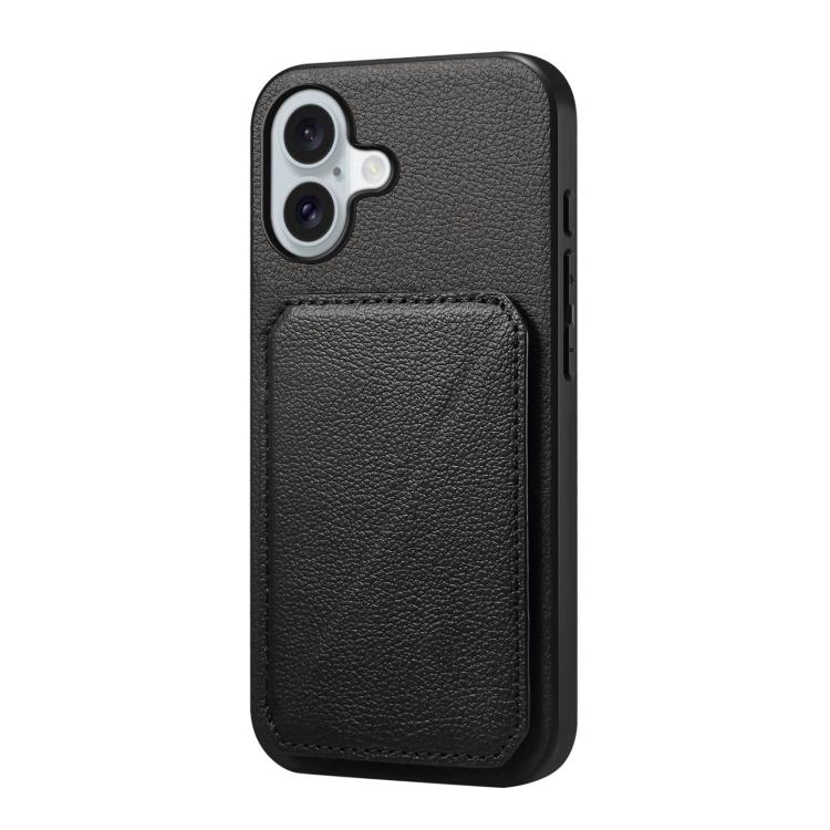 D04 Calf Texture Dual Card Slot Holder Phone Case, For iPhone 18 Pro / 17 Pro, For iPhone 18 Pro Max / 17 Pro Max, For iPhone 17, For iPhone 17 Air, For iPhone 7 / 8 / SE 2022, For iPhone 16 Pro Max