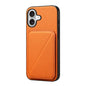 D04 Calf Texture Dual Card Slot Holder Phone Case, For iPhone 18 Pro / 17 Pro, For iPhone 18 Pro Max / 17 Pro Max, For iPhone 17, For iPhone 17 Air, For iPhone 7 / 8 / SE 2022, For iPhone 16 Pro Max