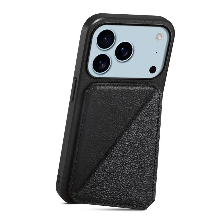 D04 Calf Texture Dual Card Slot Holder Phone Case, For iPhone 18 Pro / 17 Pro, For iPhone 18 Pro Max / 17 Pro Max, For iPhone 17, For iPhone 17 Air, For iPhone 7 / 8 / SE 2022, For iPhone 16 Pro Max