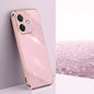XINLI Straight Edge 6D Electroplate TPU Phone Case, For OPPO A5 Pro 5G Global, For OPPO Reno13 F 5G Global, For OPPO A3 5G India