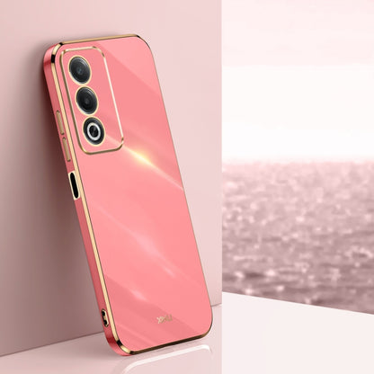 XINLI Straight Edge 6D Electroplate TPU Phone Case, For OPPO Reno13 F 5G Global, For OPPO A3 5G India, For OPPO A3 Pro India