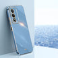 XINLI Straight Edge 6D Electroplate TPU Phone Case, For OPPO Reno13 F 5G Global, For OPPO A3 5G India, For OPPO A3 Pro India