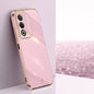 XINLI Straight Edge 6D Electroplate TPU Phone Case, For OPPO Reno13 F 5G Global, For OPPO A3 5G India, For OPPO A3 Pro India