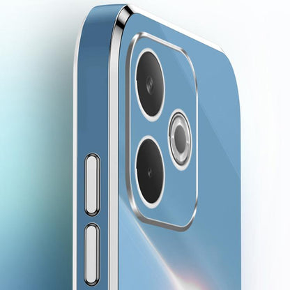 XINLI Straight Edge 6D Electroplate TPU Phone Case, For OPPO A5 Pro 5G Global, For OPPO Reno13 F 5G Global, For OPPO A3 5G India