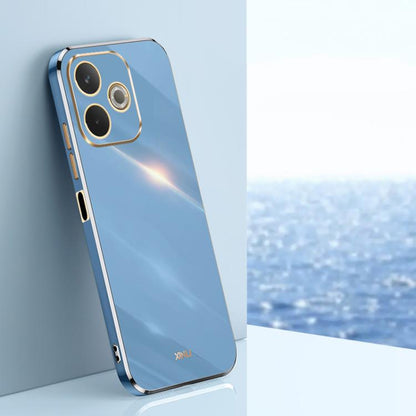 XINLI Straight Edge 6D Electroplate TPU Phone Case, For OPPO Reno14 5G Global, For OPPO Find X8 Ultra, For OPPO A5 Pro 5G Global