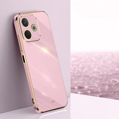 XINLI Straight Edge 6D Electroplate TPU Phone Case, For OPPO Reno14 5G Global, For OPPO Find X8 Ultra, For OPPO A5 Pro 5G Global