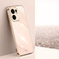 XINLI Straight Edge 6D Electroplate TPU Phone Case, For OPPO Reno13 F 5G Global, For OPPO A3 5G India, For OPPO A3 Pro India
